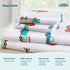 Set 100% Cozy Wildkin Flannel Full Sheet Cotton, Soft & Bed Sheets - Trains, Planes, and Trucks
