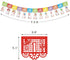 Kitticcino 1st Birthday Photo Banner, Papel Picado Mexican Fiesta Monthly Garland, Baby Newborn to 12 Months, Cino de