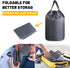 MCleanPin 140L Washable Laundry Bags with Handles, Dirty Clothes Storage for College Dorm or Travel, 2 Pack (Elegant