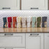 Country Cottons 100% Set 2-24"x15" Old Fashion Cotton Kitchen Towels - of (Sage Green/Natural)
