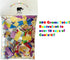 LARGE Metallic Confetti, Jumbo Mylar Rainbow Foil Bag for New Years, Birthdays, Weddings (300 Grams, 7,500 PCS)