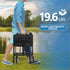 Heavy Duty Foldable Wagon Utility Carts with Wheels Adjustable Handle Collapsible Wagon Cart for Outdoor Grocery