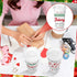 16 oz Winter(12 Cocoa,2.33.56.3 Inches) Tioncy Hot Chocolate Bar Supplies Christmas Reusable Coffee Cups Gift with Lids