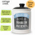 Cottage Creek Jars | Ashes of Problem Patients Funny Ceramic Jar for Doctors, Nurses, and Medical Staff, Stocking