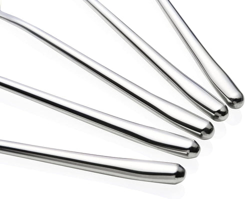 Miupoo Korean Soup Spoons, Stainless Steel Long Handle Tablespoon, Pack of 5