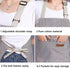 Adjustable Bib Apron - Cotton Cooking Kitchen Apron with 2 Pockets for Women Men Chef Restaurant BBQ