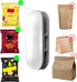 Mini Bag Sealer Heat Seal, 2 in 1 Portable Household Machine with Detachable Hook for Plastic Bags