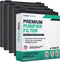 Crucial Air Replacement Carbon Filter - Compatible with Kenmore 83378, Whirlpool 8171434 (4 Pack)