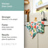 Summer Summer 3 Pack GEOMETRY Dishcloth Spring & Collection Quick-Dry, Ultra-Absorbent, Reusable Microfiber Kitchen