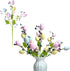 VSHZXFH 4pcs Artificial Easter Spray Vine with Pastel Easter Eggs and Berries- Decorative