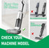 S5 S5 Parts,3 Brushes,3 Filters,1 Only Steam Roller Brush Replacement and Vacuum Filter Kit Compatible with Tineco