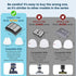 2 + 4 Pack Filters for Shark Vacuum Navigator Lift Away, Replacement ZU503AMZ NV350 NV351 NV352 NV355 NV356E