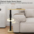 2Pcs 360 (2PCS, Sofa Armrest Tray Table - Bamboo Swivel TV Trays - Height Adjustable Side Table for Bed or Chair