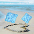 Ice Cushion Cool Ice Pillows, Water Filling Ice Cushion Chair Pad for Pet, Summer, Beaches, Car, Office (14.17 x 14.17)
