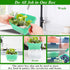 50oz Berry Keeper Fruit Storage Container for Fridge, Fresh Food Produce Saver with Removable Drain Colander