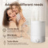 2.5L 24 24db YOGIN Humidifiers for Bedroom Large room,Top fill Ultrasonic cool mist Humidifiers for Baby Nursery