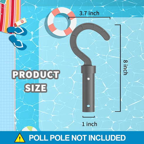 Keyrank Hook for All Robotic Pool Cleaner, Accessories Hook Customized for Pool Vacuum Robot Including Cordless,Above