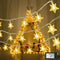120 LED 40FT Star String Lights, Indoor Outdoor Christmas Twinkle Light with Timer & Memory