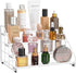 4 (White-1Pcs) Spice Rack Organizer for Cabinet, Tiered Spice Rack Organizer, Tiered Adjustable Spice Shelf for Kitchen