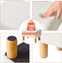 15.74" D11.41" W9.84" UHBD030W YMYNY Ottoman, Modern Footrest with Soft Padded Seat, Foot Stool with Wood Legs, Small