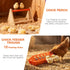 ATHCOHT Set,Automatic 1L 2 Chicken Feeder and Waterer Chick Feeder and Waterer with Wooden Perch,Baby Chicks Supplies