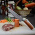 TONIFE 8-Inch Chef Knife with 7Cr17MoV High Carbon Stainless Steel and Natural Rosewood Handle