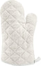 New Star Foodservice Oven Mitts, Extra Defense up to 400F, Set of 2, Tan Terry Cloth, 13-Inch