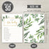Baby Shower Wishes Cards, Gender Neutral Double-Sided Advice and Wishes Cards, Set of 50, Watercolor Design
