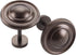 Deco Curtain Tieback Holdback Set of 2 - Spin Medallion Brown Oil Rubbed
