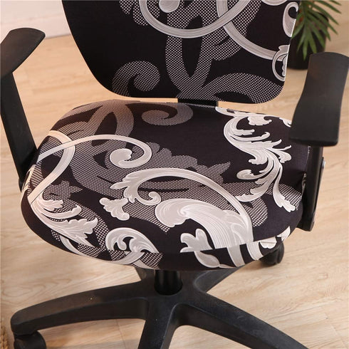 Melaluxe Computer Office Chair Covers - Protective & Stretchable Universal Chair Slipcover