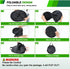 6 24" Closet 2 Yesker Layer Herb Drying Rack Hanging Mesh Net Foldable Plant Drying Racks w Green Zipper Pruning Shears