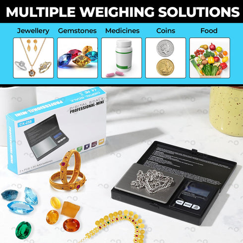 Digital Pocket Scale, 0.01gX150g, Electronic Smart Weigh Scale, Portable Mini Scale with LCD Display, Tare, Black.
