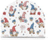 Caikeny Napkin Holder for Tables 4th Of July Gnomes Acrylic Napkins Holder Flowers