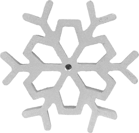 O'CREME Christmas Rosette Iron Snowflake