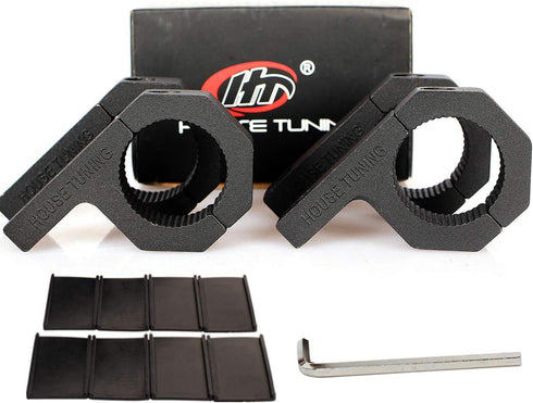 Tube Clamps 4pcs 1.5 inch Mounting Bracket, Roof Roll Bar Cage Holder Clamp 1 1/2" for Work LED Light Bar