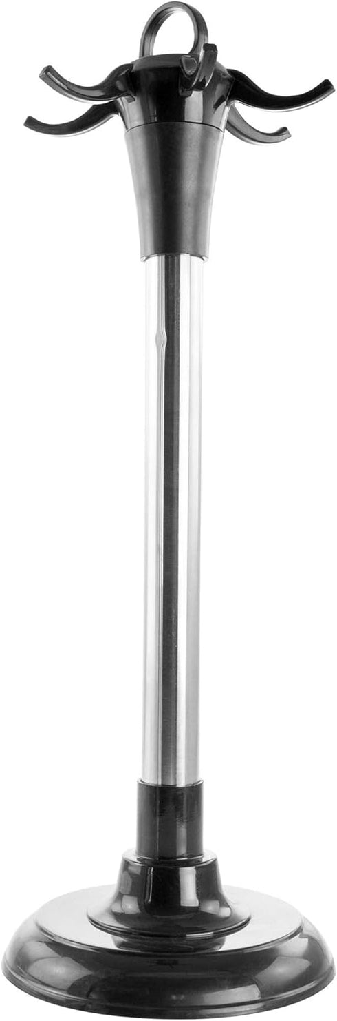 Megachef Nylon Tool Cookware Utensil Set, 7 Piece, Black and Wood Texture