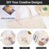 Segarty 12 Pack 20x15.7 Canvas Tote Bag for Women, Reusable Blank Shopping Bag, Natural Cotton Shoulder Bags Aesthetic