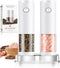 Electric Salt and Pepper Grinder Set Automatic Battery Pepper Mill Shakers Kitchen