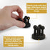 4Pcs Mindful Design Razor Holder - Self Adhesive Silicone Toothbrush Holders Wall Mounted to Mirror for Shower Hanging