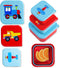 Wildkin Nesting Food Containers for Kids Stackable, Airtight & Dishwasher Safe -