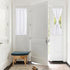 PONY DANCE Small Window Curtains - Window Shades Room Darkening Drapery Light Filter Drapes for French Door Glass,