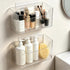 Lae Nuvole 2 Packs Cabinet Door Organizer Wall Mounted Shower Basket, Shower
