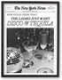 iHery 12x16in Natural Black OAK Wood Disco Tequila Newspaper Framed Wall Art,