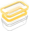 UNIVIVO Airtight Butter Slicer Cutter and Keeper - 280g Butter Storage Container