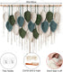 39" 29.5" KHOYIME Macrame Wall Hanging Large Boho Home Decor, Bohemian Leaves Tapestry Modern Handmade Yarn Woven