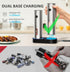 Set Salt and Pepper Grinder Electric,Rechargeable Salt and Pepper Shakers Stainless Steel with USB C Dual Charging