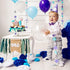Q&High Life 1st Wild Safari Jungle Highchair Banner for Birthday Decorations - Dark Green Burlap Banner with Adjustable
