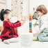 2pcs Heavy Duty Portable Household Bucket Tub with Treasure Grade Lid, Kitchen Food Buckets for Pets & Storage