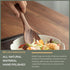 Muso Wood Acacia Salad Servers, 10-inch Set of 2 (Acacia Salad Servers)