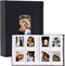 Vienrose Instax Mini Photo Album Book, Holds 208 Pictures 2x3 for Fujifilm Instax Mini Cameras, Kpop Photocard Black